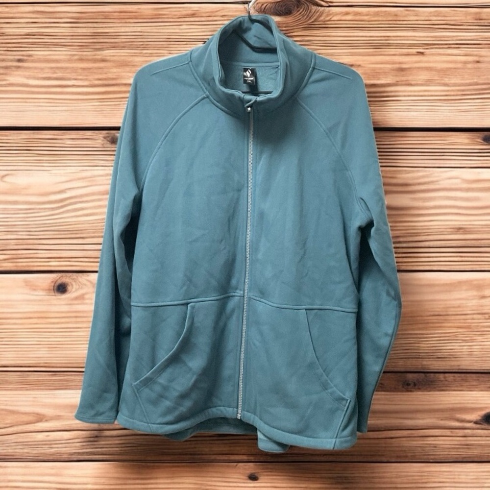 Skechers Light Blue Fleece Jacket